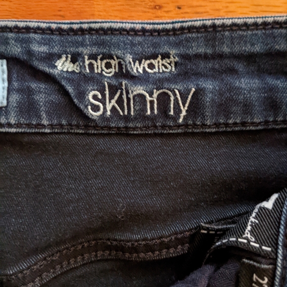 7 For All Mankind The High Waist Skinny Jean 27 - Picture 7 of 11